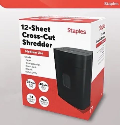 Sheet micro cut paper - 12-sheet,